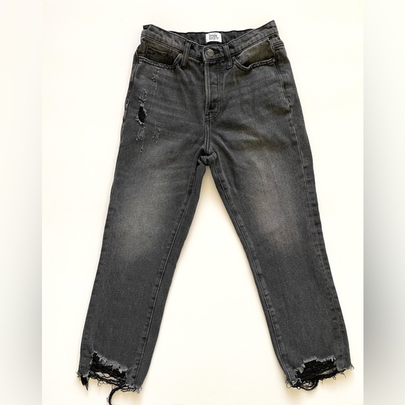 simple society Denim - Cropped straight leg jean